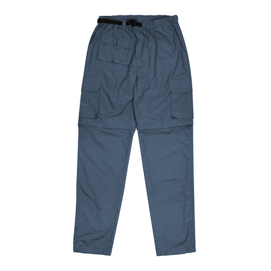 Convertible Nylon Cargo Pant - Steel Blue
