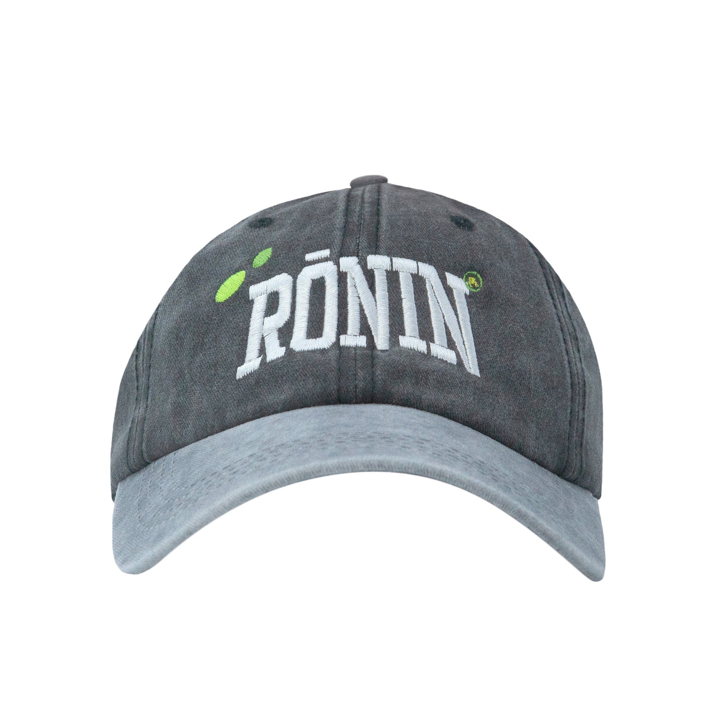Load image into Gallery viewer, Stone Washed Arc Logo Cap - Charcoal/Grey
