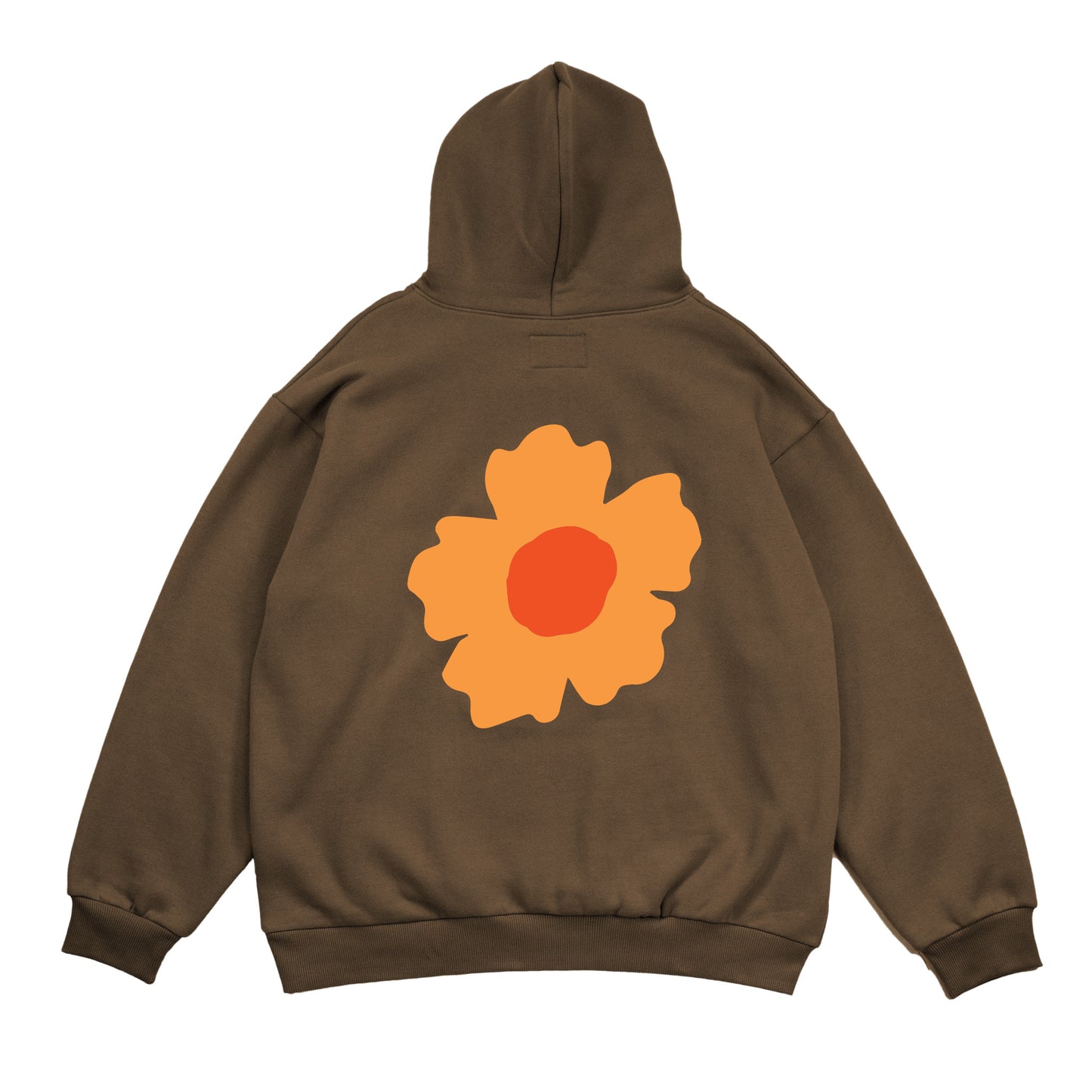 Flower Hoodie V2 - Brown