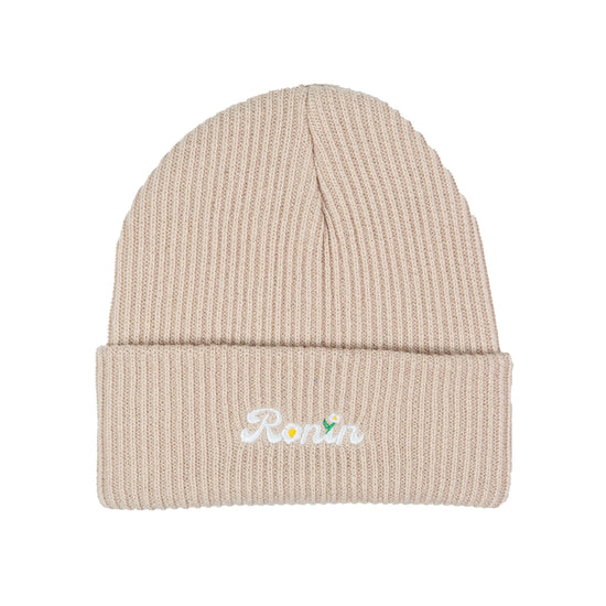 Load image into Gallery viewer, Flower Beanie - Oat
