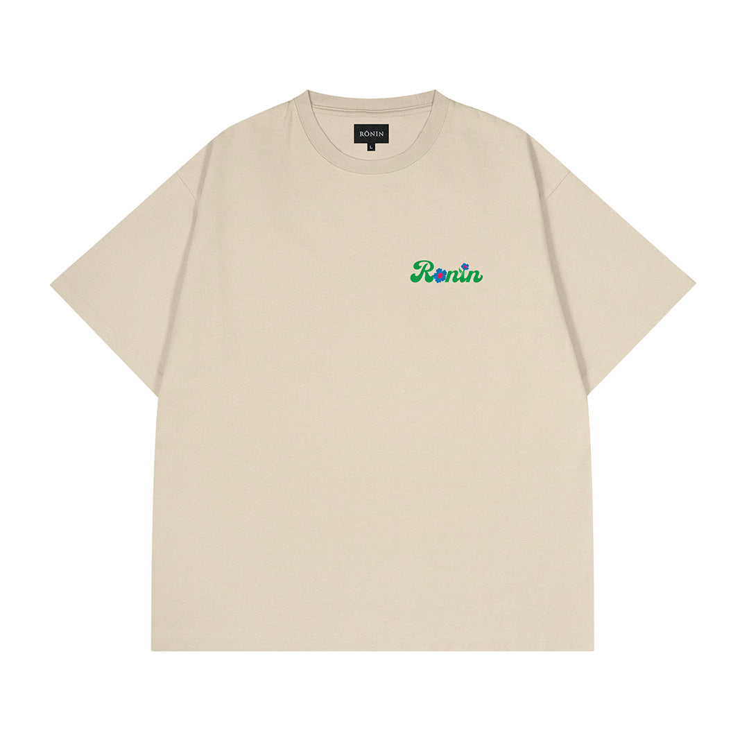 Load image into Gallery viewer, Flower Tee V2 - Cream
