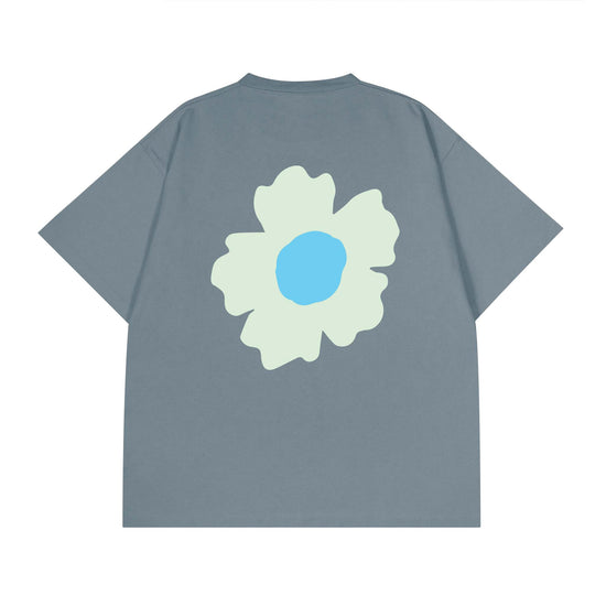 Load image into Gallery viewer, Flower Tee V2 - Slate
