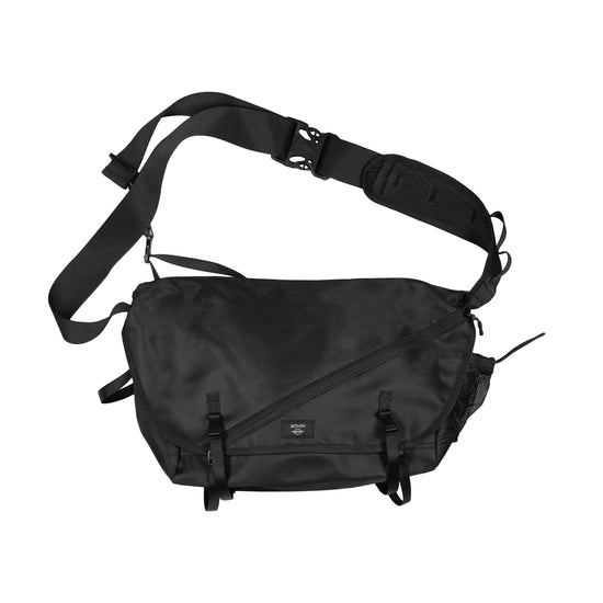 Load image into Gallery viewer, Nylon Messenger Bag - Black
