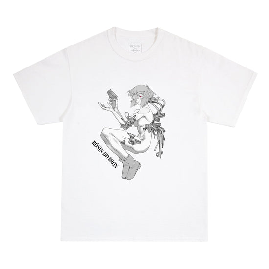 Load image into Gallery viewer, Major Tee - B/W - White

