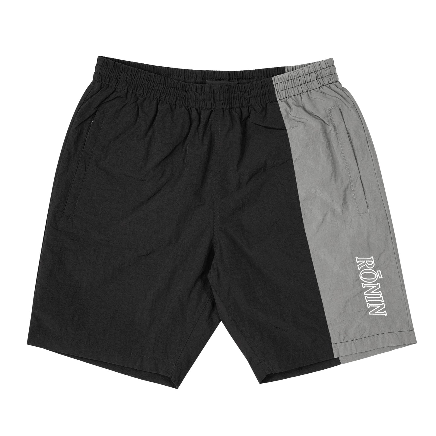 Nylon Water Shorts - Black|Grey