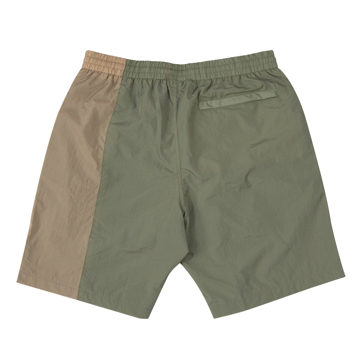 Nylon Water Shorts - Olive|Tan