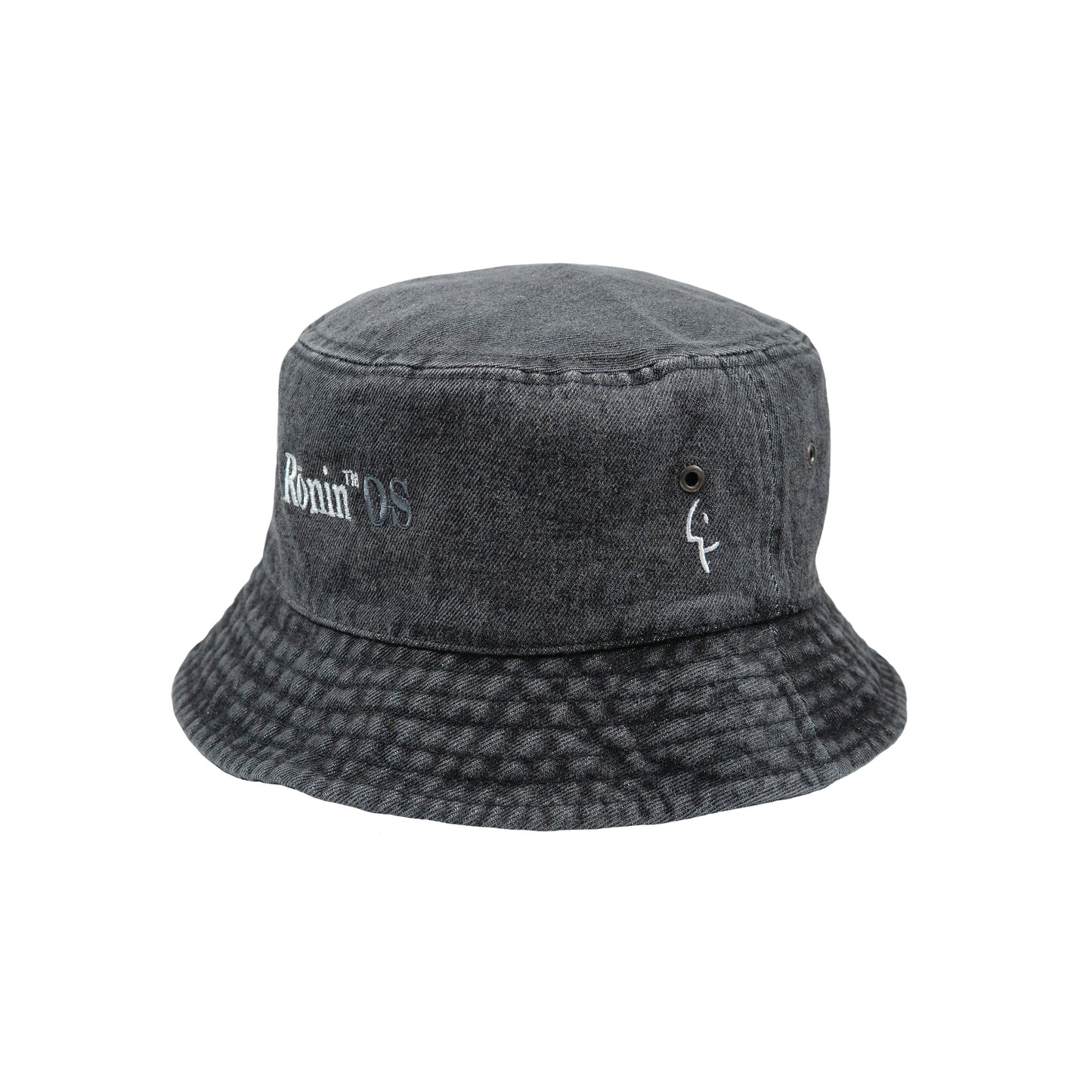 Load image into Gallery viewer, OS Denim Bucket Hat - Black
