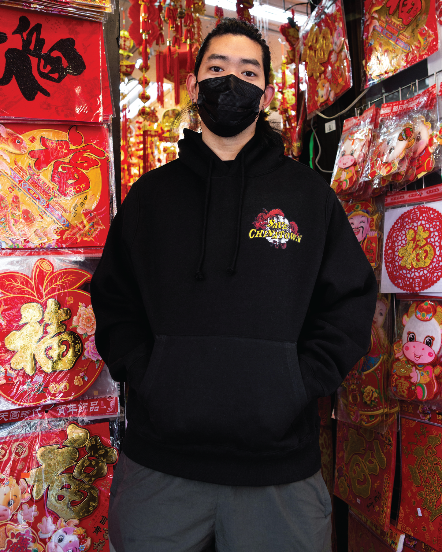 Save Chinatown Hoodie Black R NIN