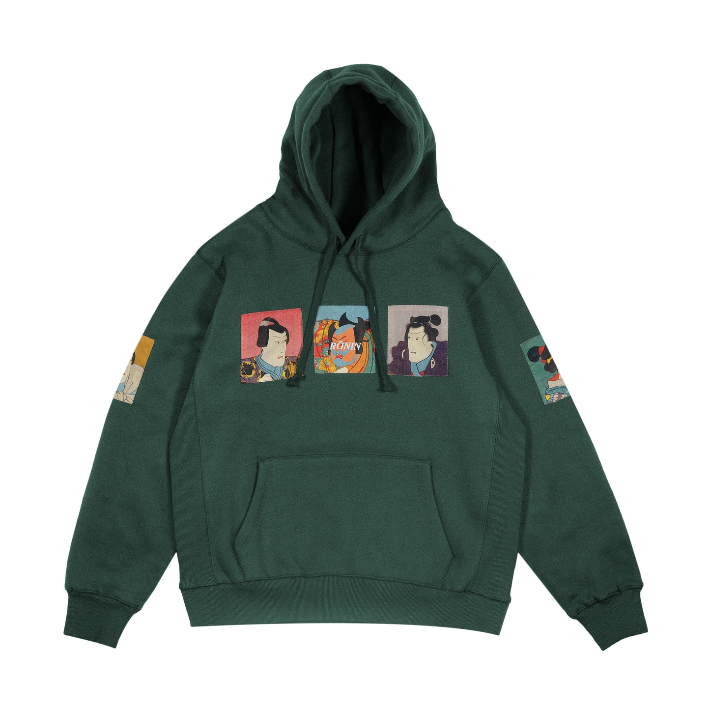 Load image into Gallery viewer, Samurai Patch Hoodie - Pine
