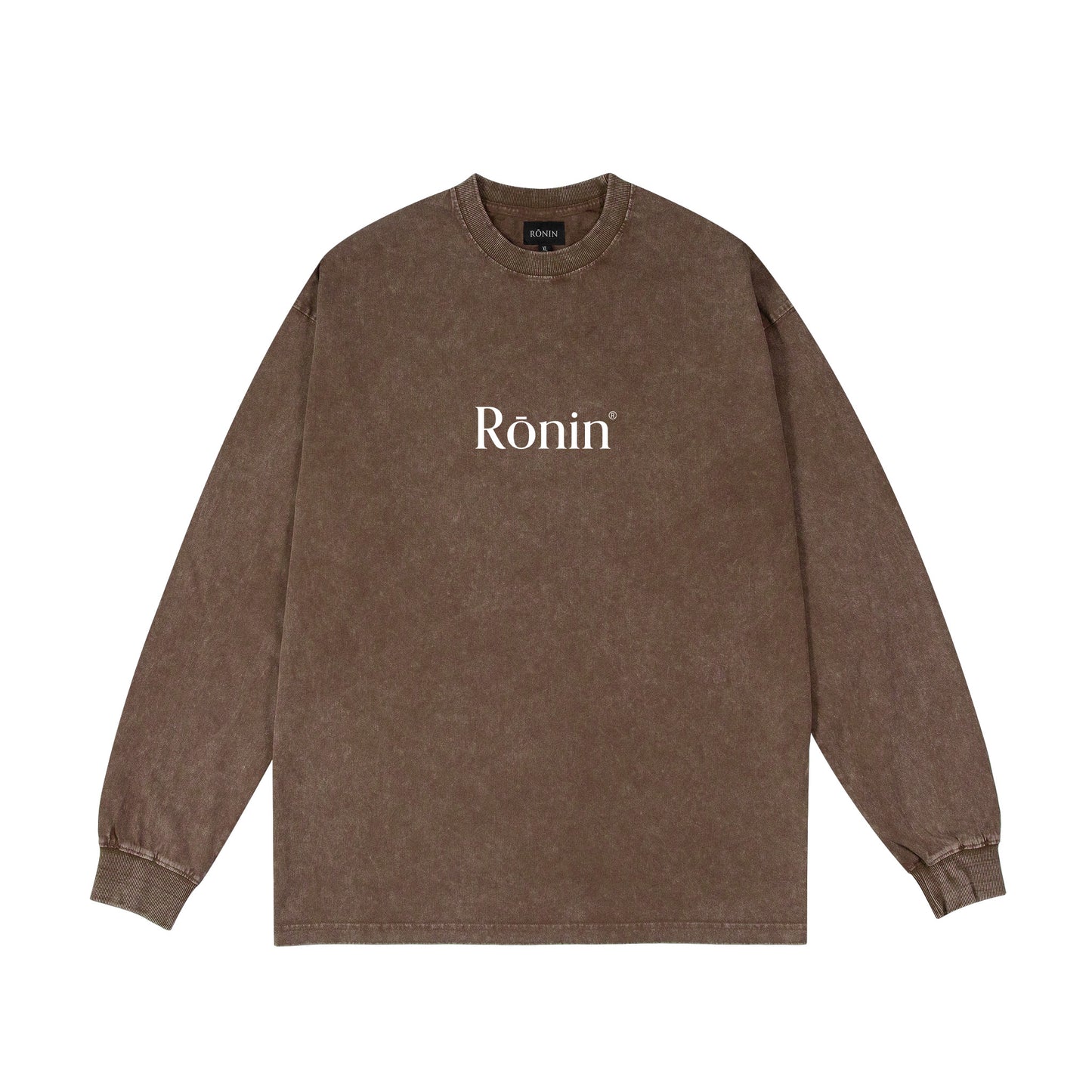 Load image into Gallery viewer, Mineral Classic Logo Long Sleeve Tee - Brown
