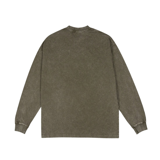 Load image into Gallery viewer, Mineral Classic Logo Long Sleeve Tee - Olive
