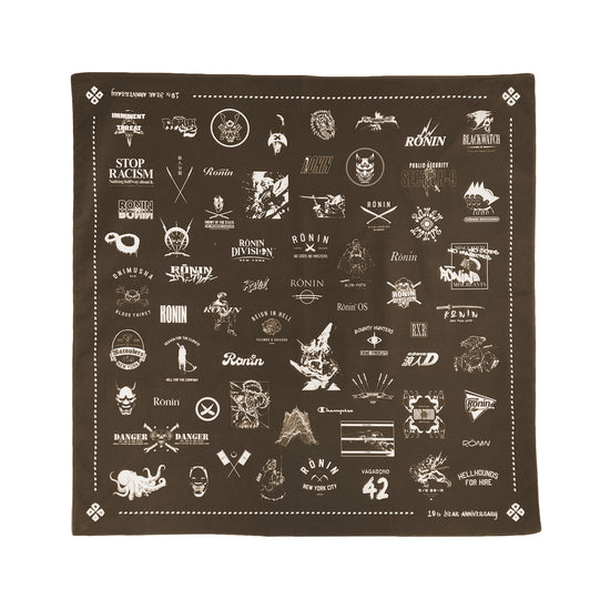 Load image into Gallery viewer, 10 Year Bandana - Brown
