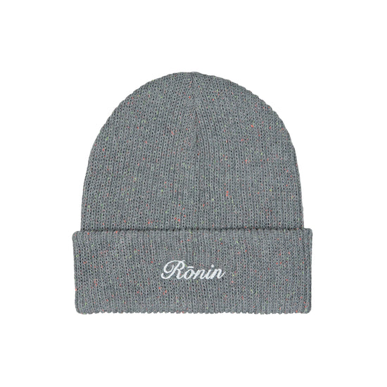 Load image into Gallery viewer, Script Logo Beanie - Grey Speckle
