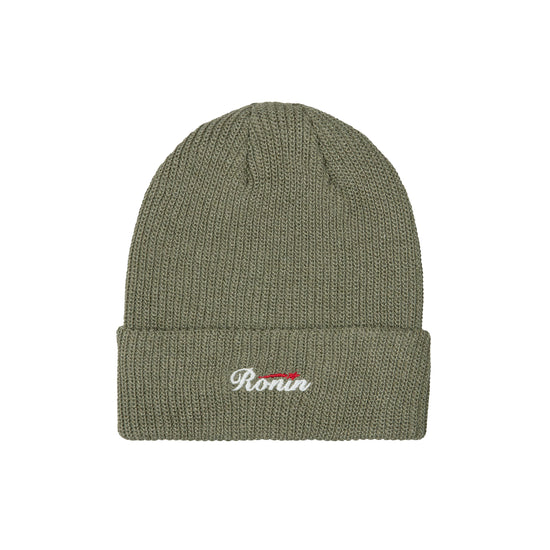 Load image into Gallery viewer, Script Logo Beanie - Olive

