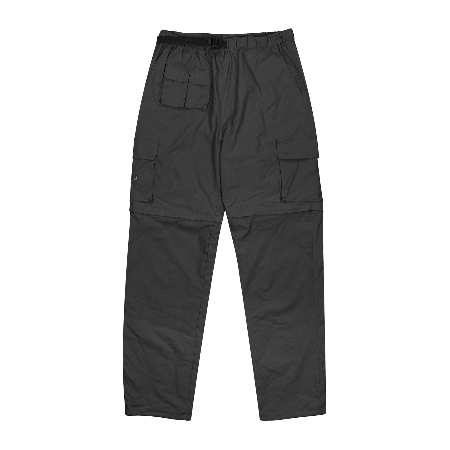 Convertible Nylon Cargo Pant - Black
