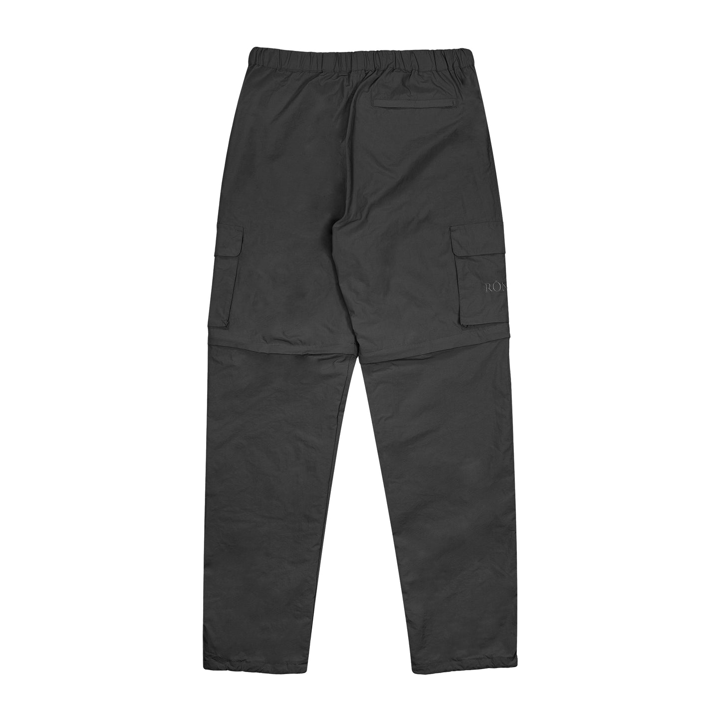 Convertible Nylon Cargo Pant - Black