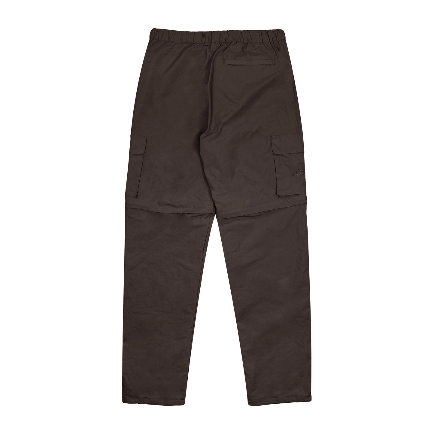 Load image into Gallery viewer, Convertible Nylon Cargo Pant - Dark Chocolate
