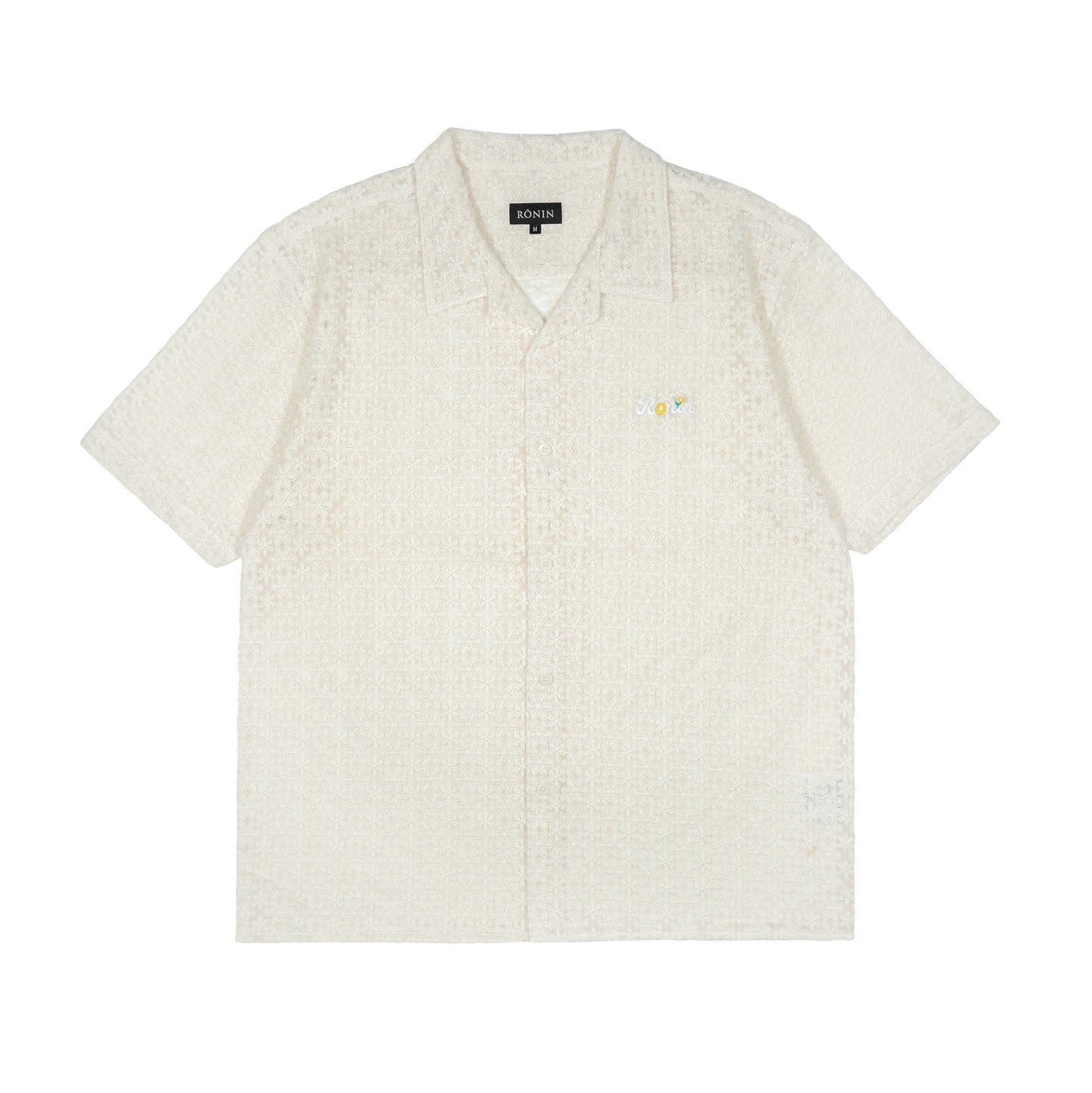 Flower Lace Shirt - Vanilla