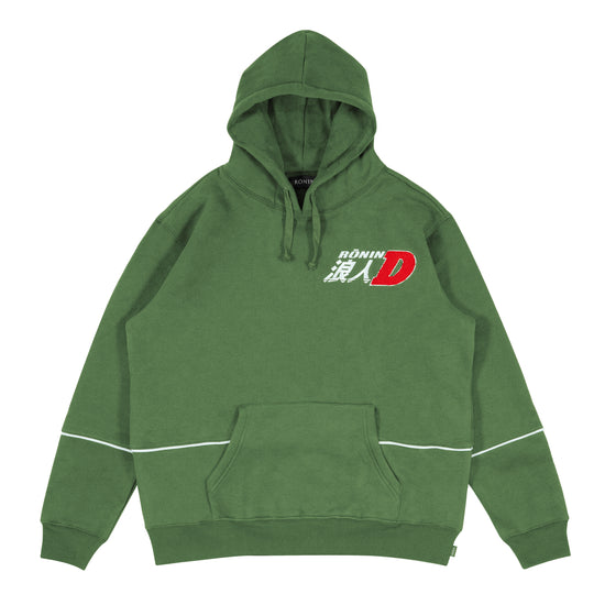 Initial Hoodie - Light Olive