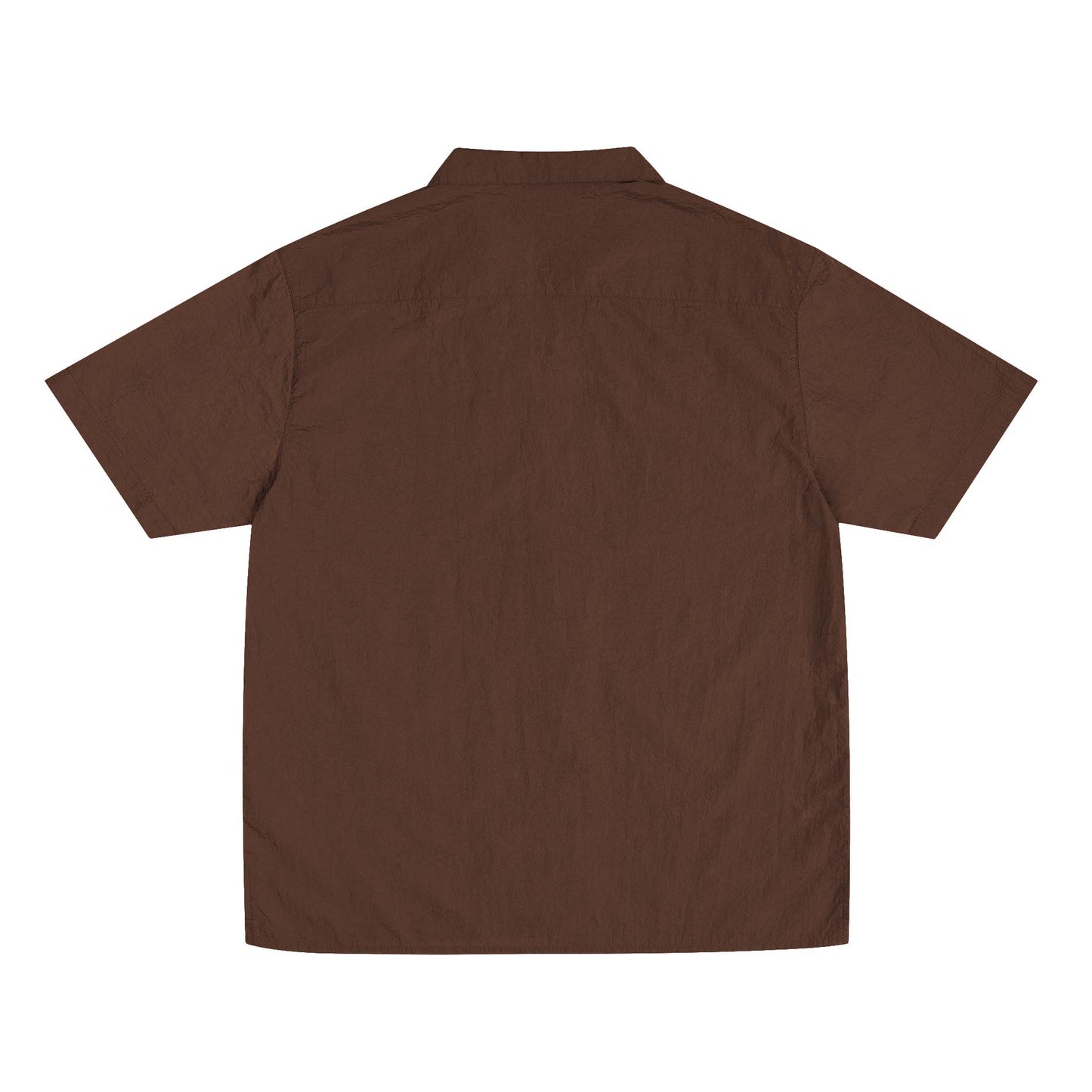 Load image into Gallery viewer, Crinkle Nylon Shirt - Brown
