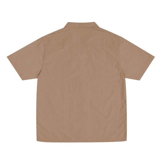 Crinkle Nylon Shirt - Clay
