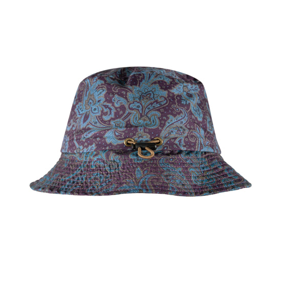 Paisley Bucket Hat - Purple