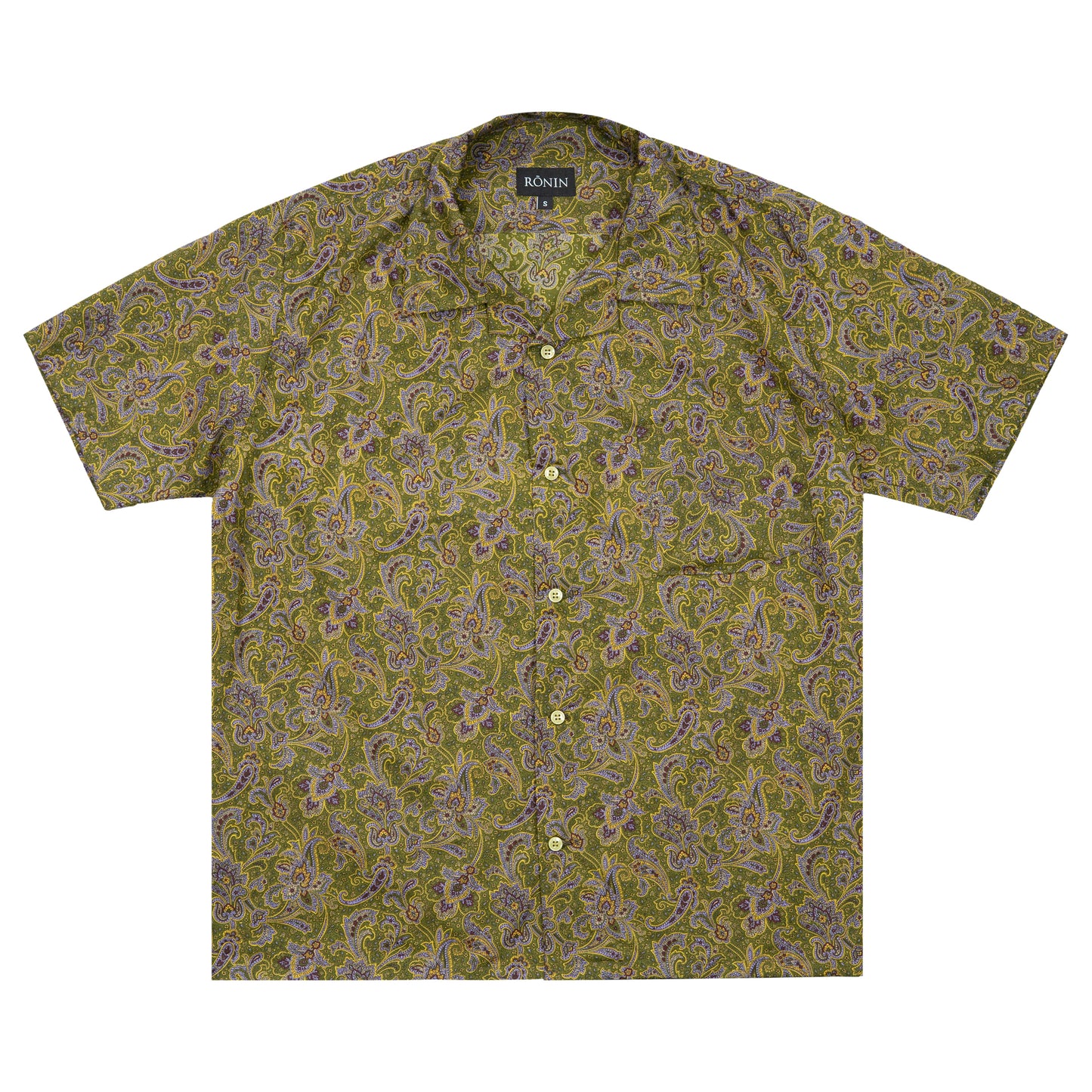 Paisley Shirt - Moss