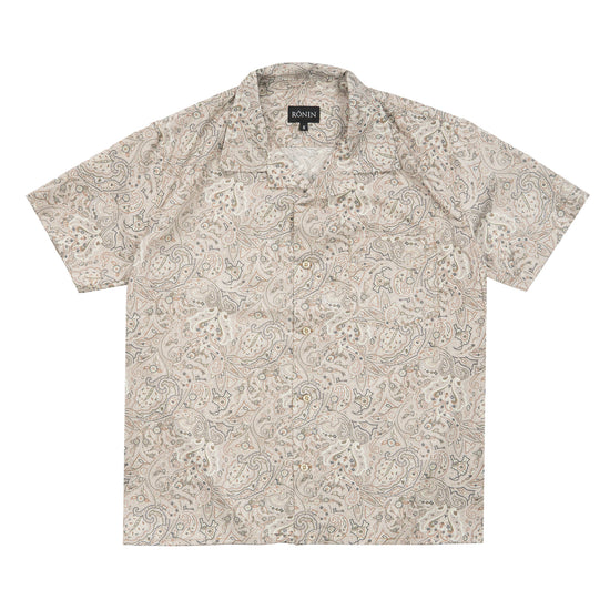 Paisley Shirt - Taupe