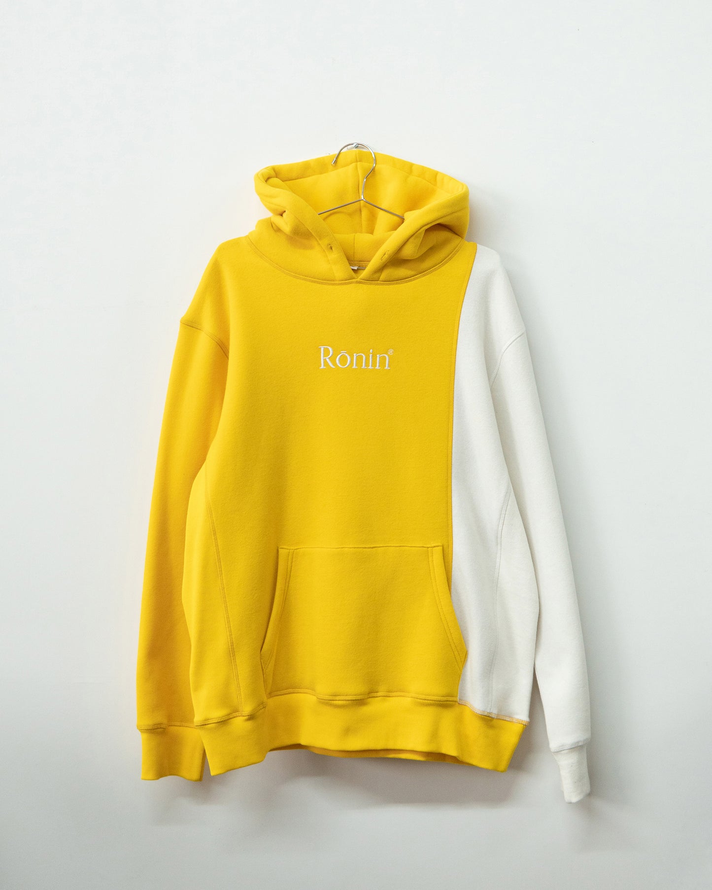 Load image into Gallery viewer, Split Classic Hoodie - Yellow/White
