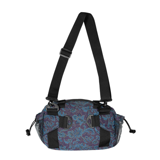 Two-Way Shoulder Bag - Purple Paisley